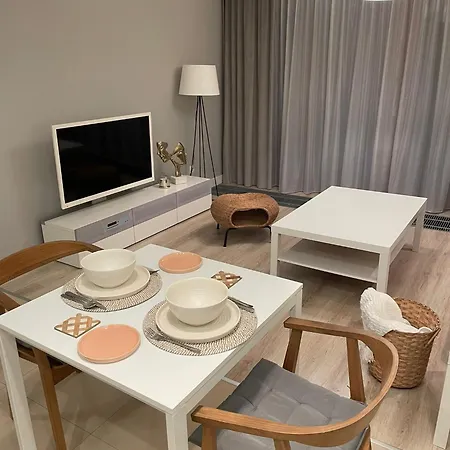 Center - With Free Parking Apartment Warschau